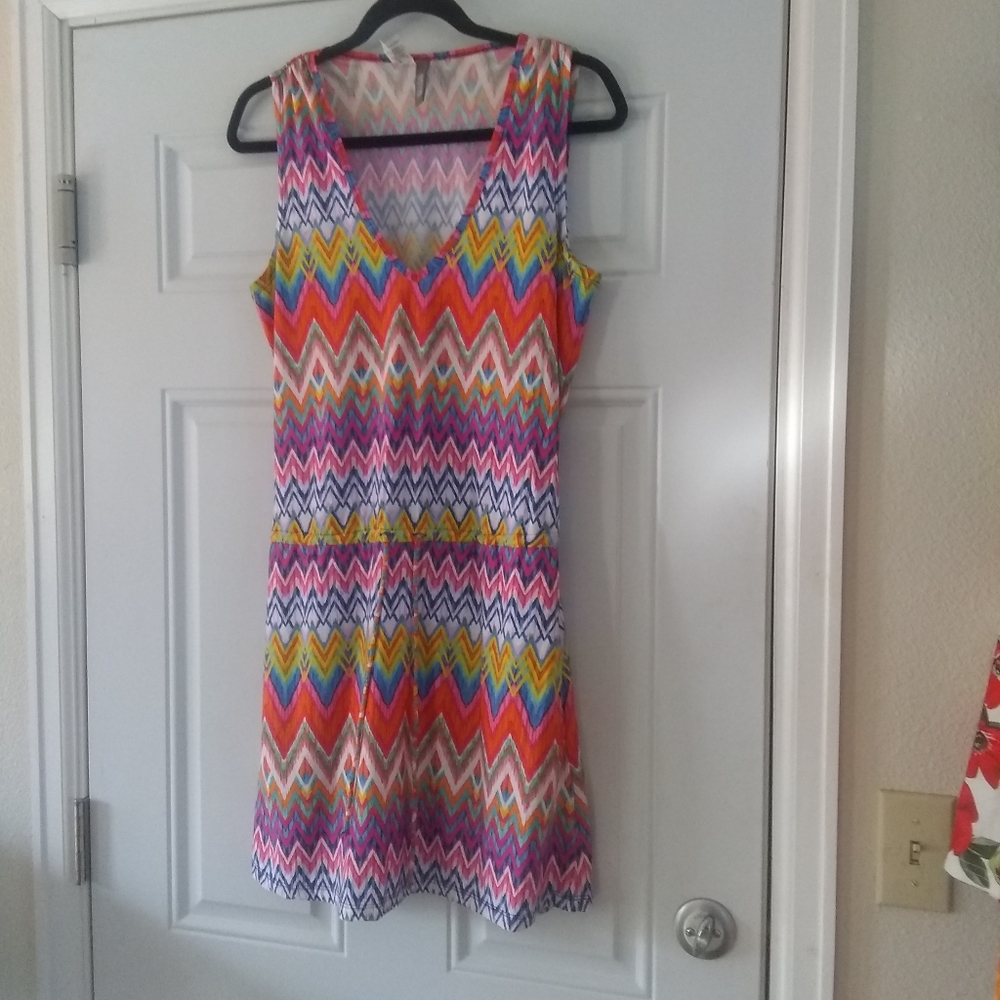 Kenneth Cole Reaction Beach Casual Dress Cover Up Sz Small
